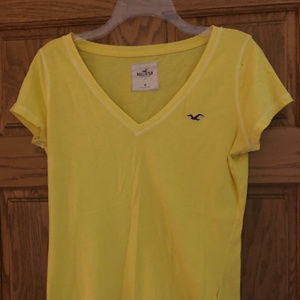 Hollister V Neck Tee, Medium